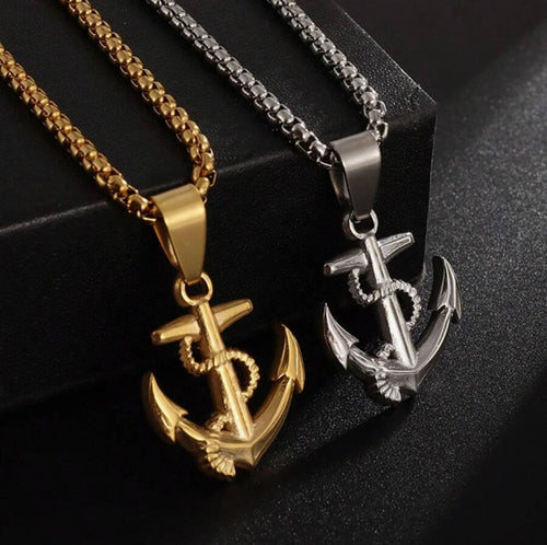 Handmade Anchor Pendant