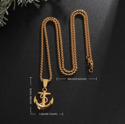 Handmade Anchor Pendant