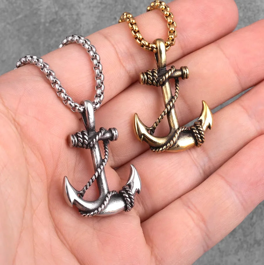 Handmade Anchor Pendant