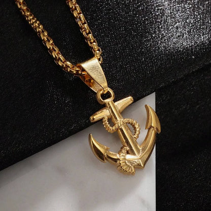 Handmade Anchor Pendant