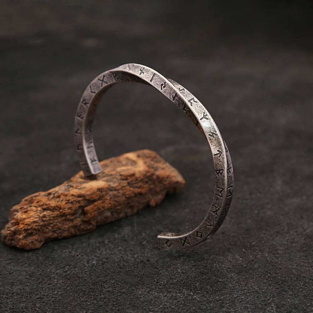 Hand-Forged Mobius Bracelet