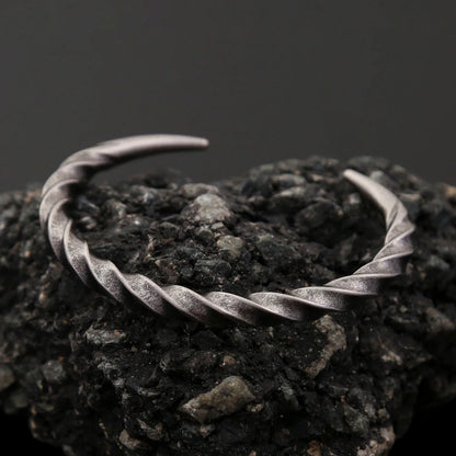 Hand-Forged Infinity Mobius Band